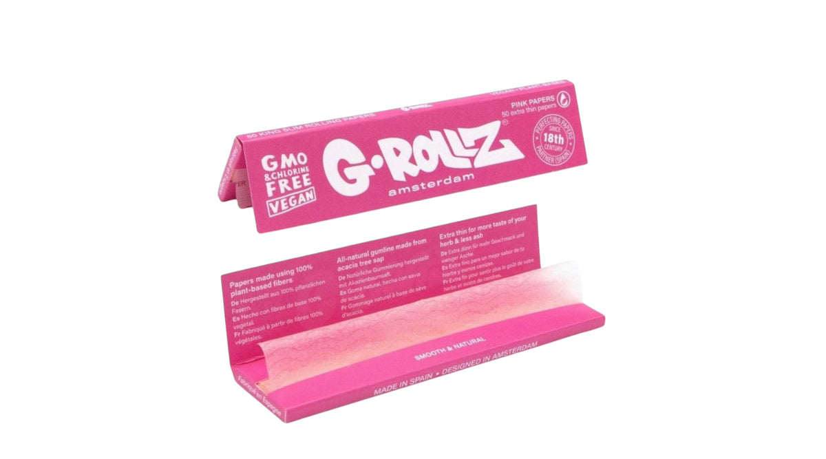 G-Rollz Pink Papers King Slim