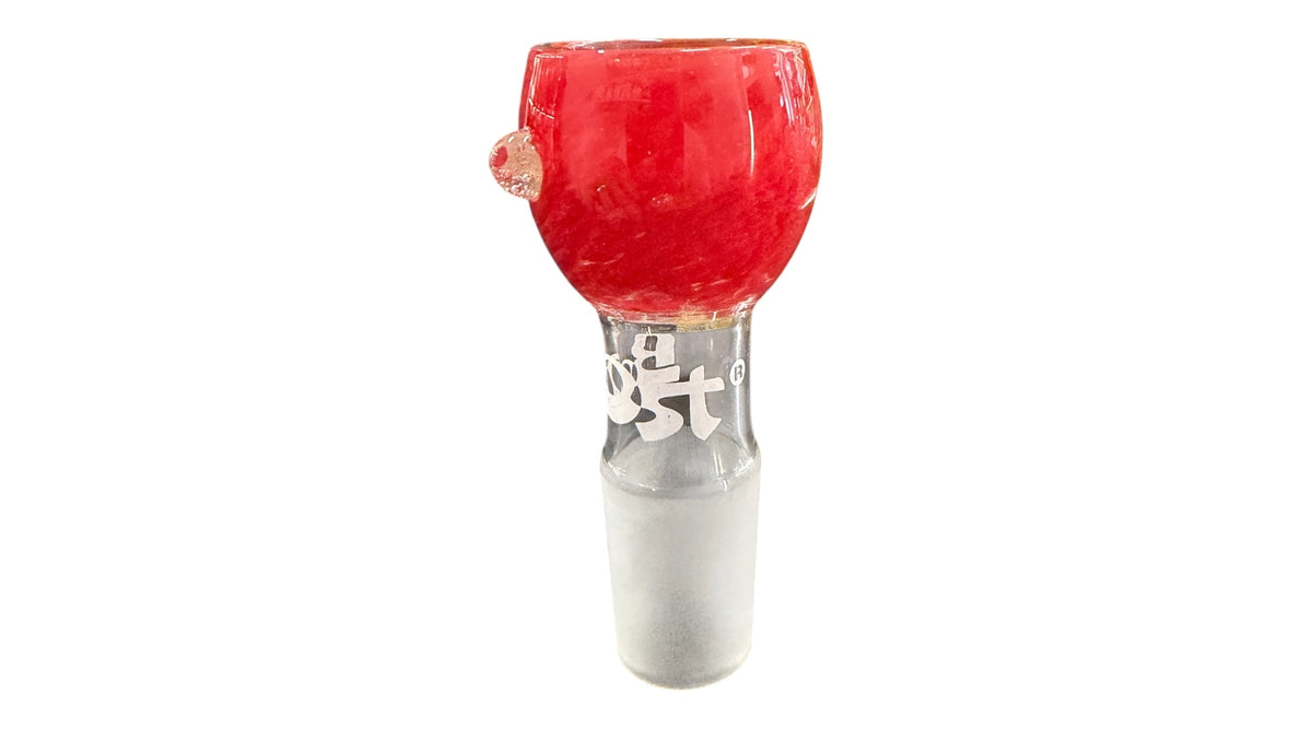 Boost Glas Bowl, Topf, Rot 18.8mm