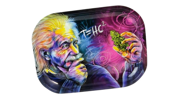 V-Syndicate Rolling Tray, MINI, "Einstein T=HC2"