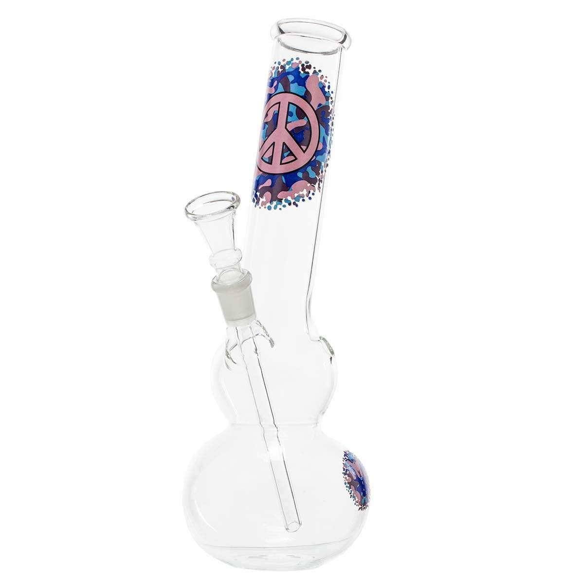 Greenline Glasbong „Peace“ – 26 cm
