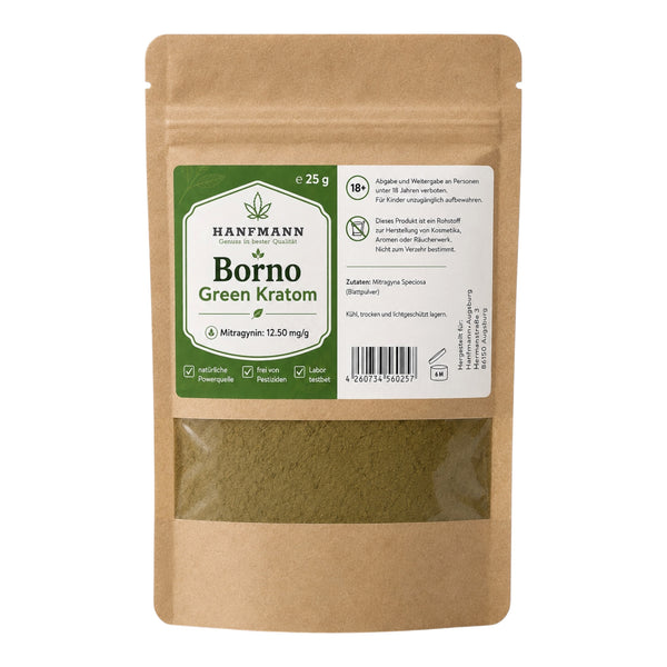 Borno Green Kratom 25 g
