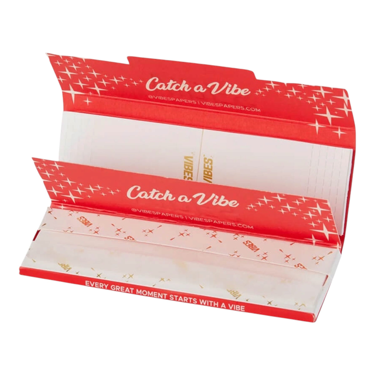 VIBES Fatty Hemp Ultra Wide Papers mit Tips – 33 Blatt