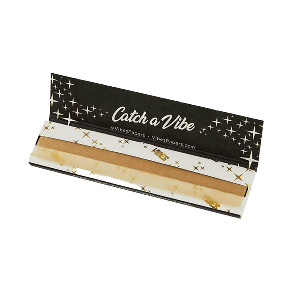 VIBES Ultra Thin King Size Slim Papers – 33 Blatt