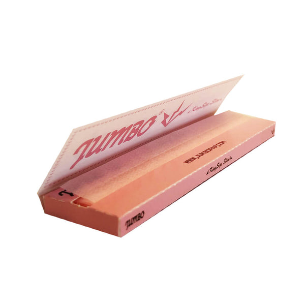 Jumbo Pink King Size Slim Papers – 32 Blatt