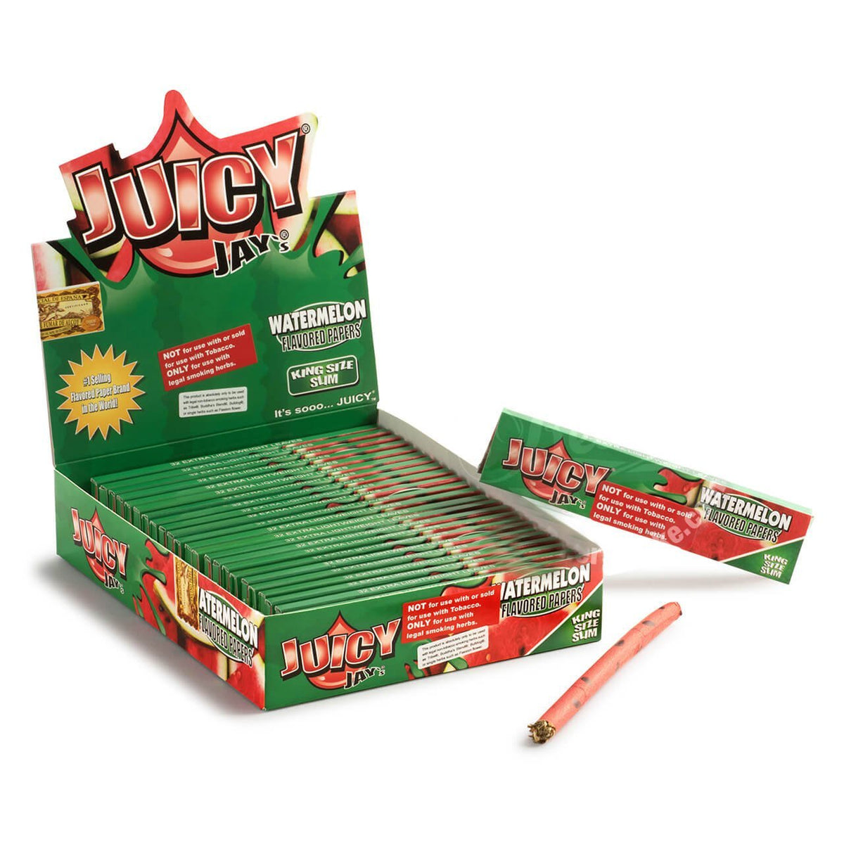 Juicy Jay’s Watermelon King Size Slim Papers – 32 Blatt