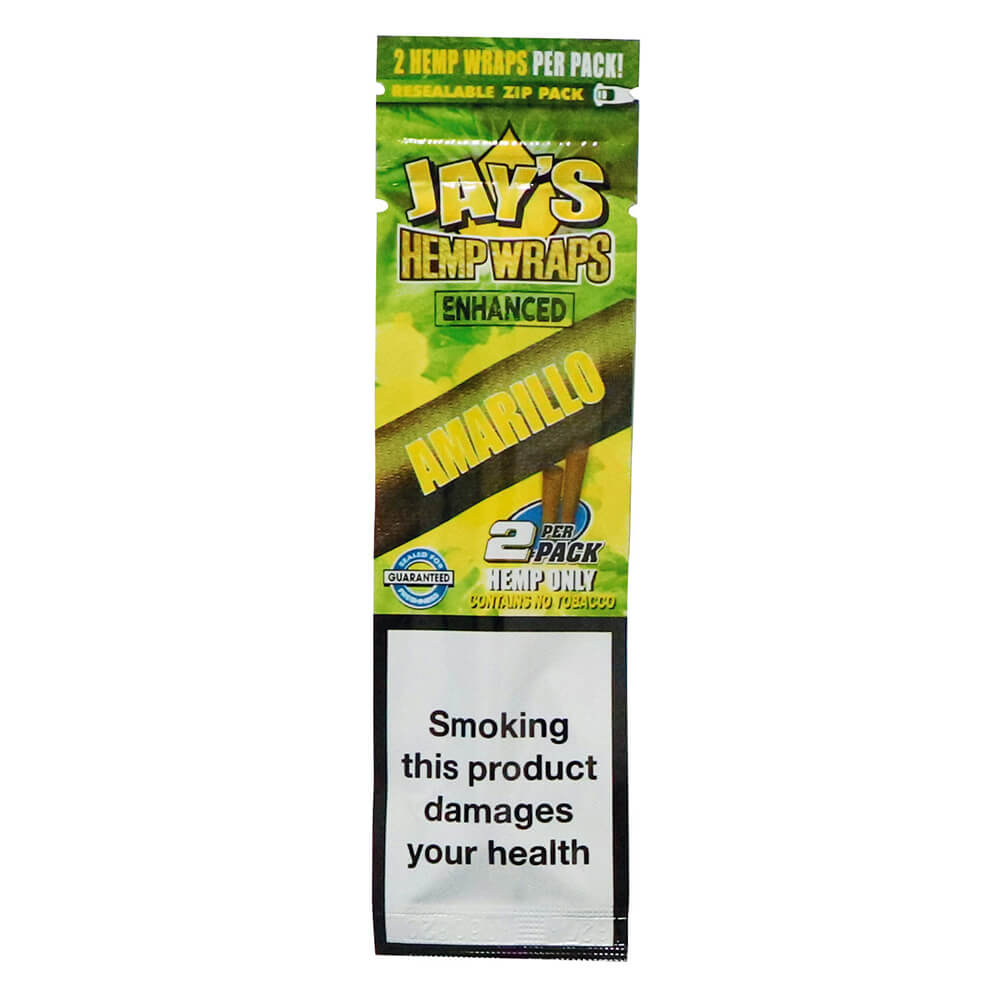 Juicy Jay’s Terpene Hemp Wraps „Amarillo“ – Lemon Cake, 2 Stück