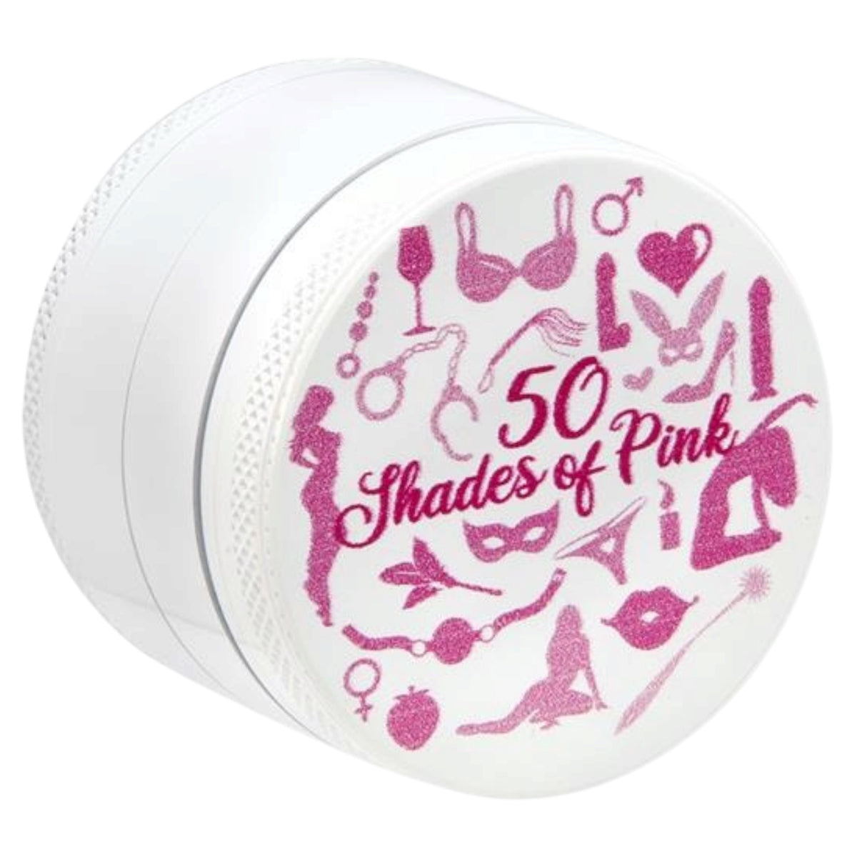50 Shades of Pink Aluminium Grinder – 4-teilig, Ø 50 mm
